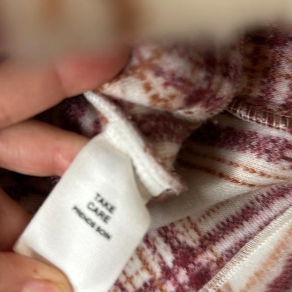 NWOT Anthropologie Avec Les Filles Plaid/Buffalo Check Fleece Zip Up Jacket Sz M - Picture 6 of 9